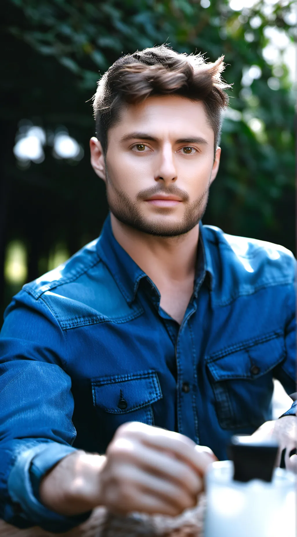 ai character: Cal  background