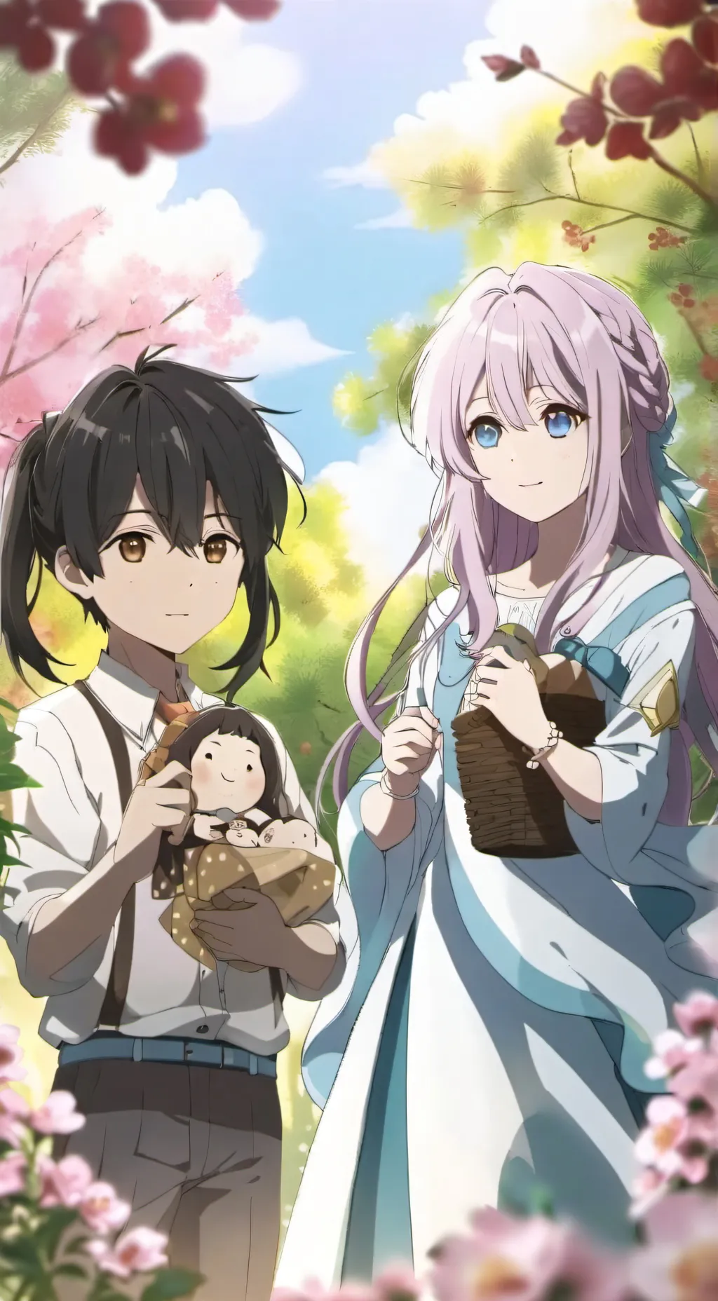 ai character: adopcion background