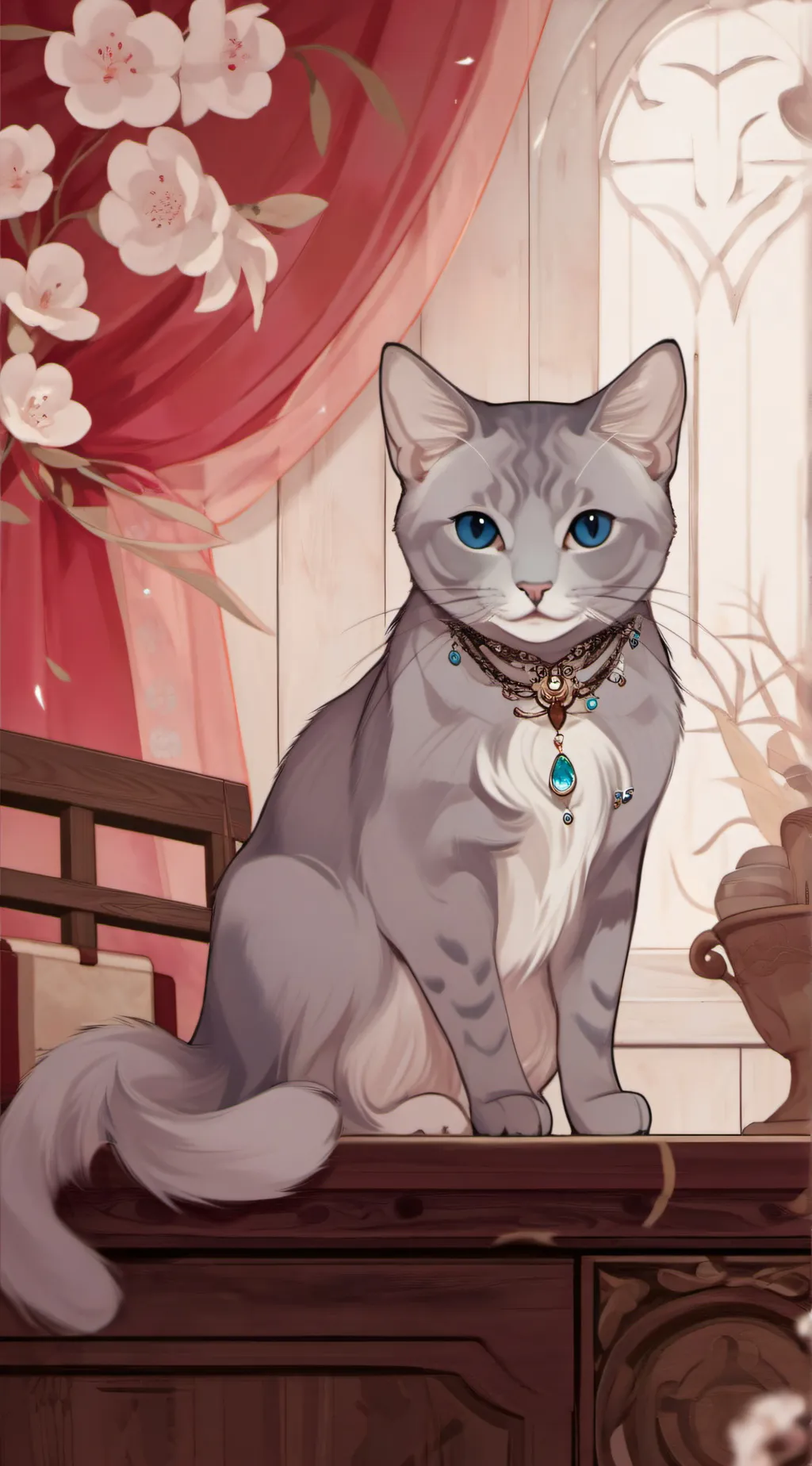 ai character: Bluestar background