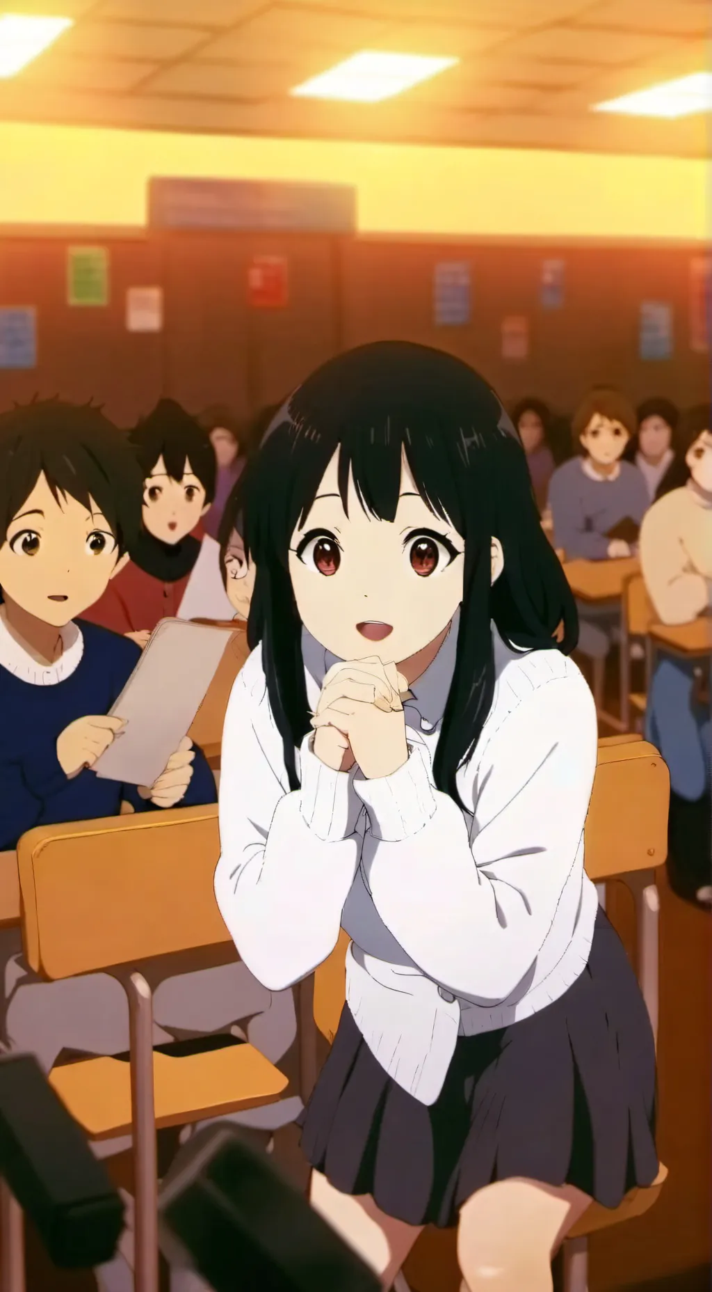 ai character: School  background