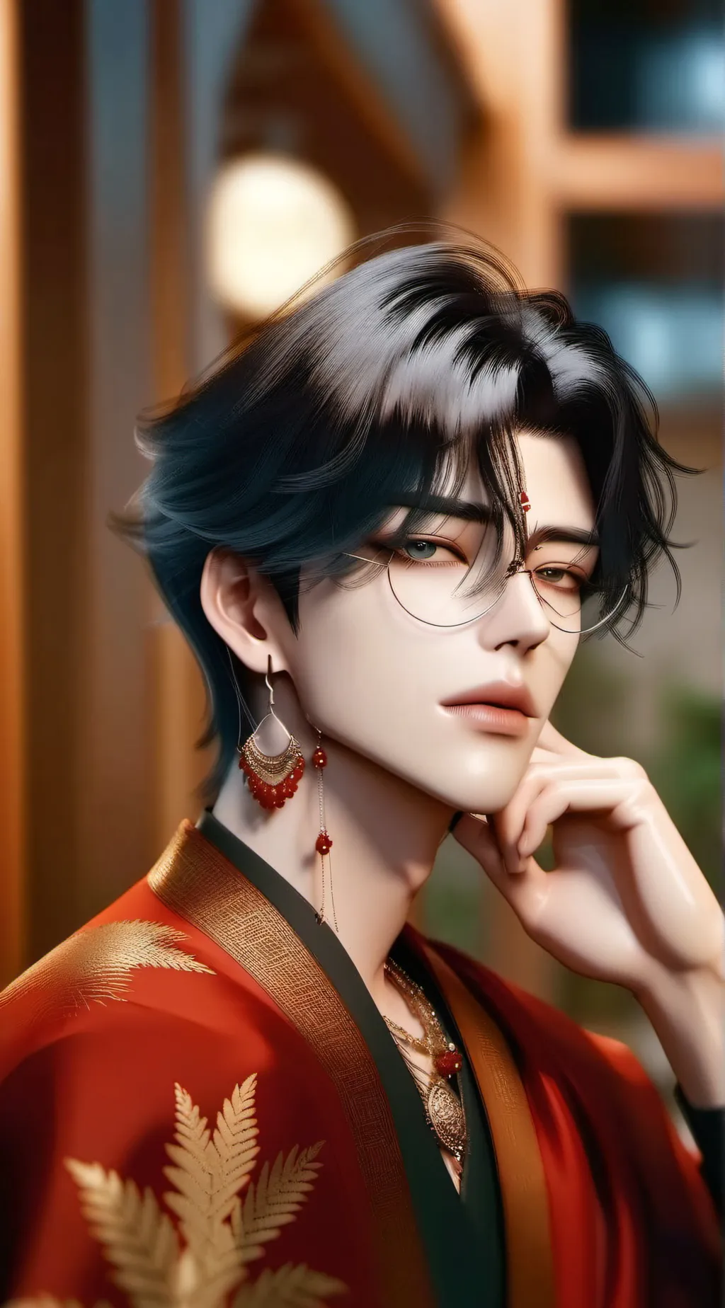 ai character: kevein (gay) background