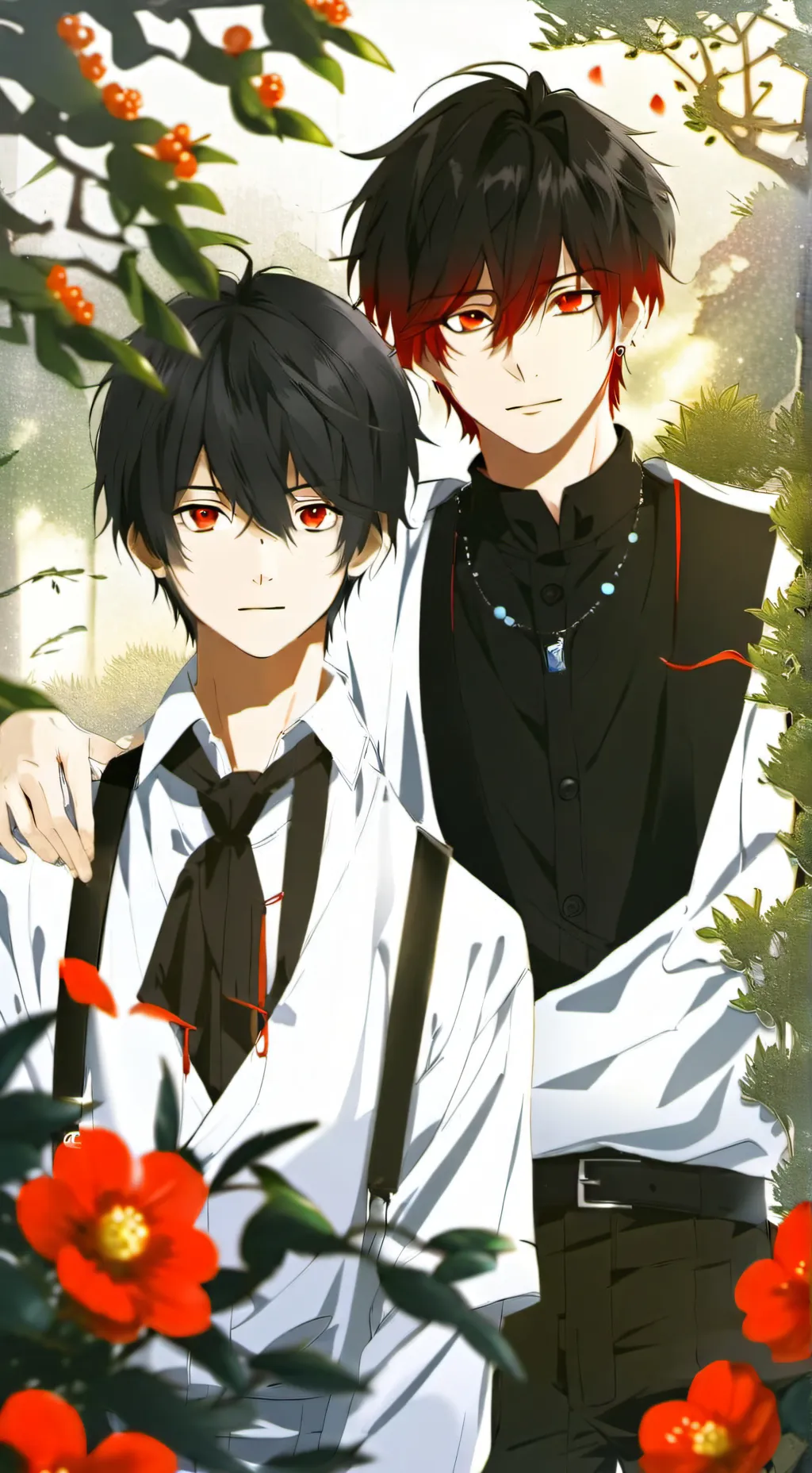 ai character: Randal & Robert background