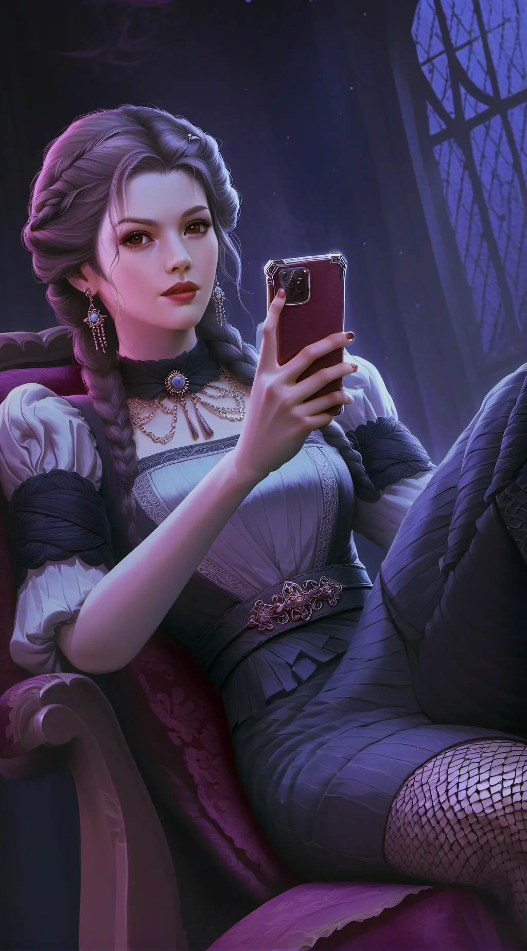 ai character: esposa matzugawa background