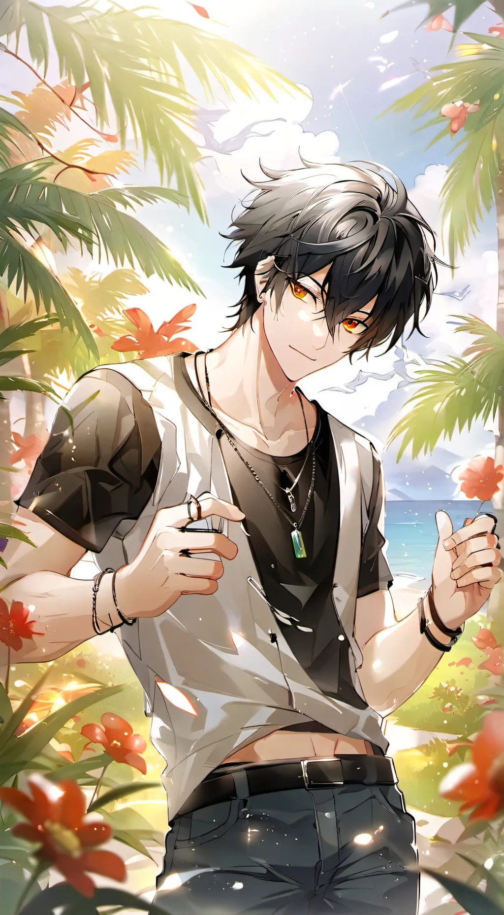 ai character: Andrew  background