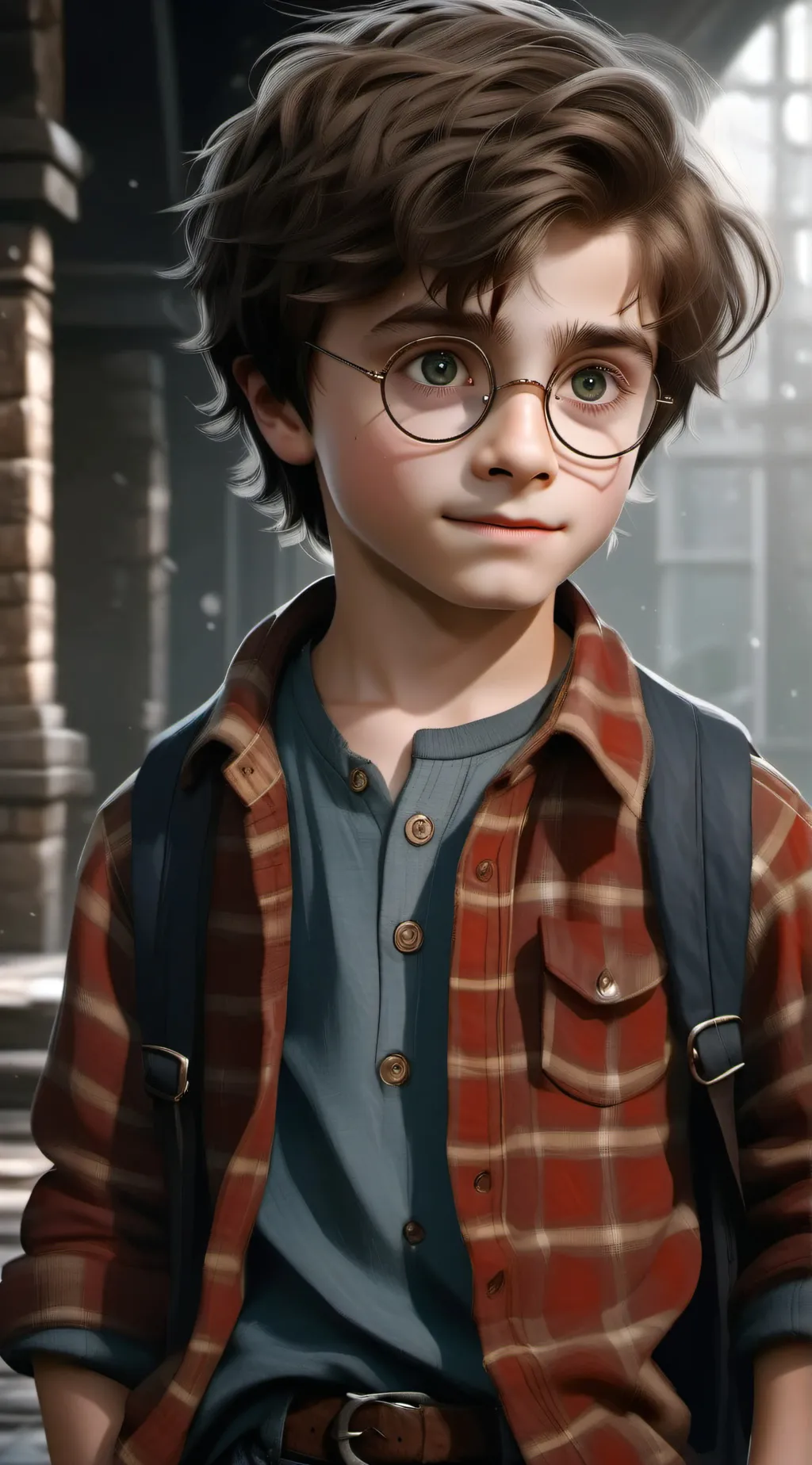ai character: Harry Potter background
