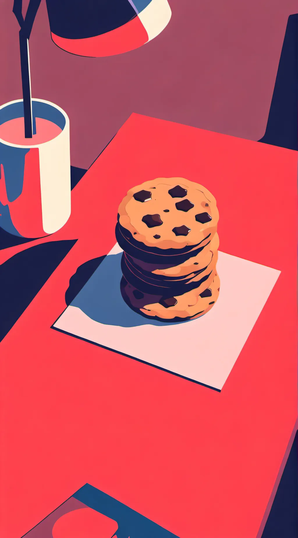 ai character: The cookies 🍪 background