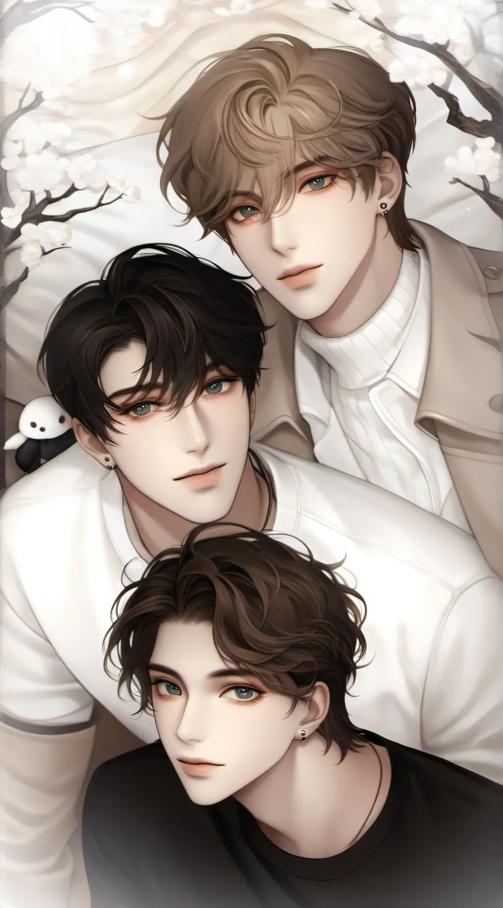 ai character: 3 guys background