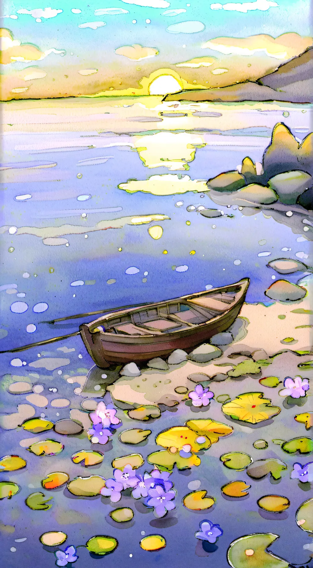 ai character: Mha fainted  background