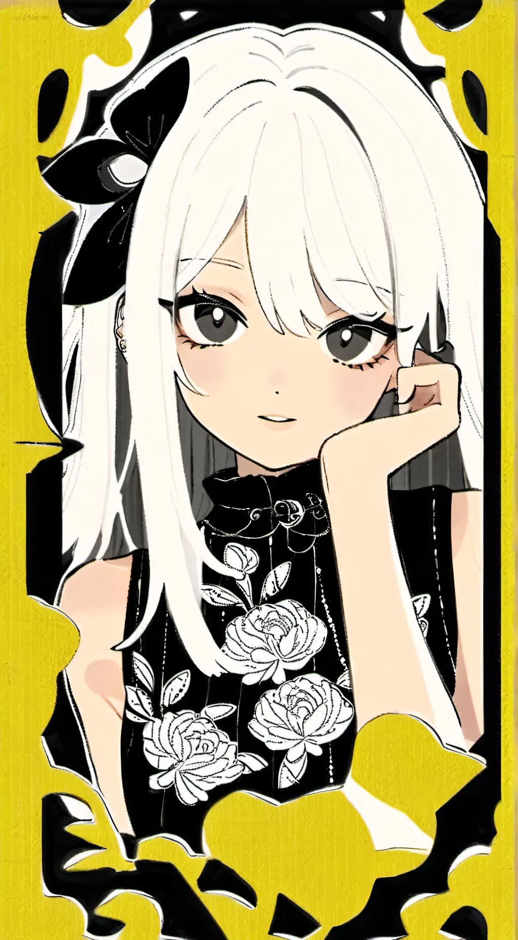 ai character: shade background