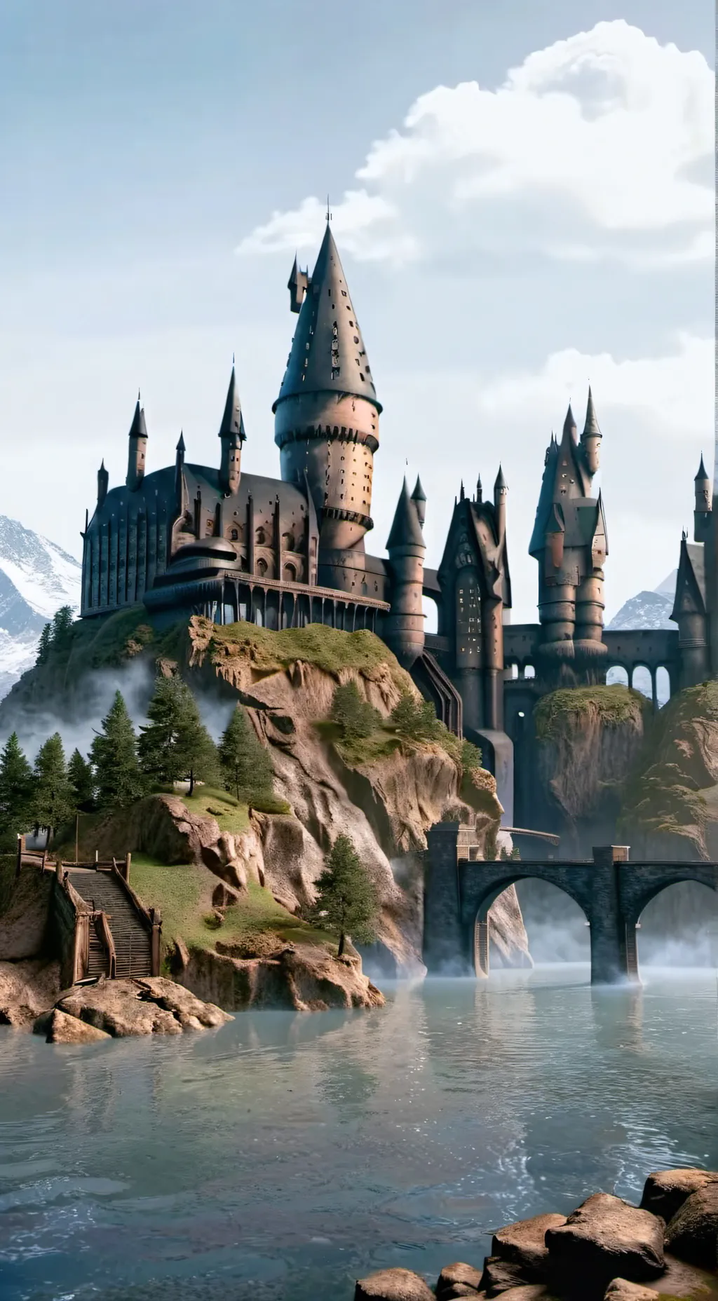 ai character: hogworts background