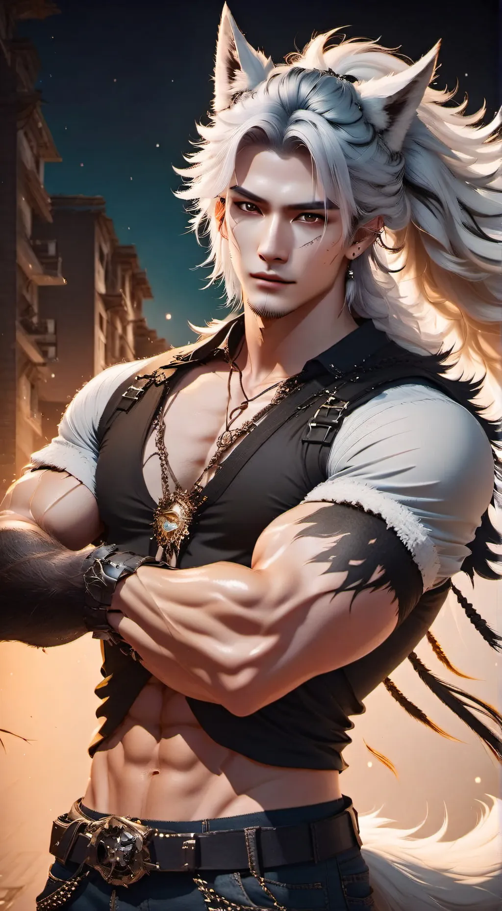 ai character: Jake  background