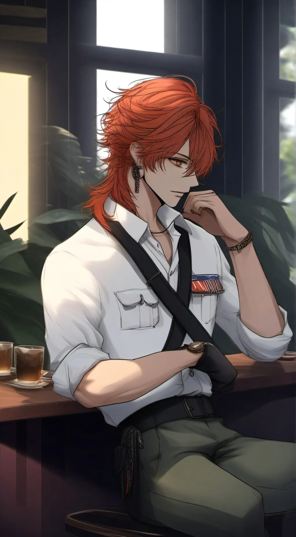 ai character: Rome background