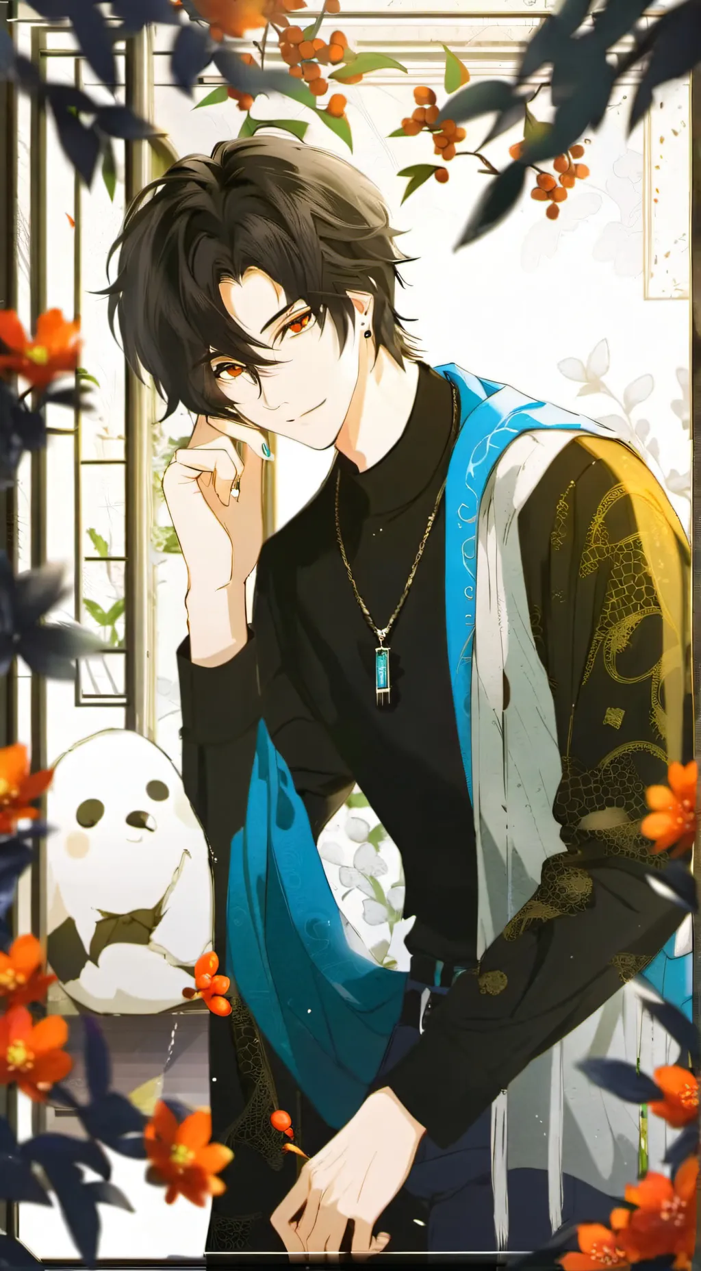 ai character: Steve background