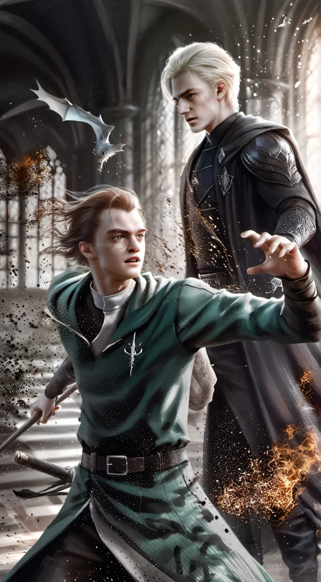 ai character: Draco  background