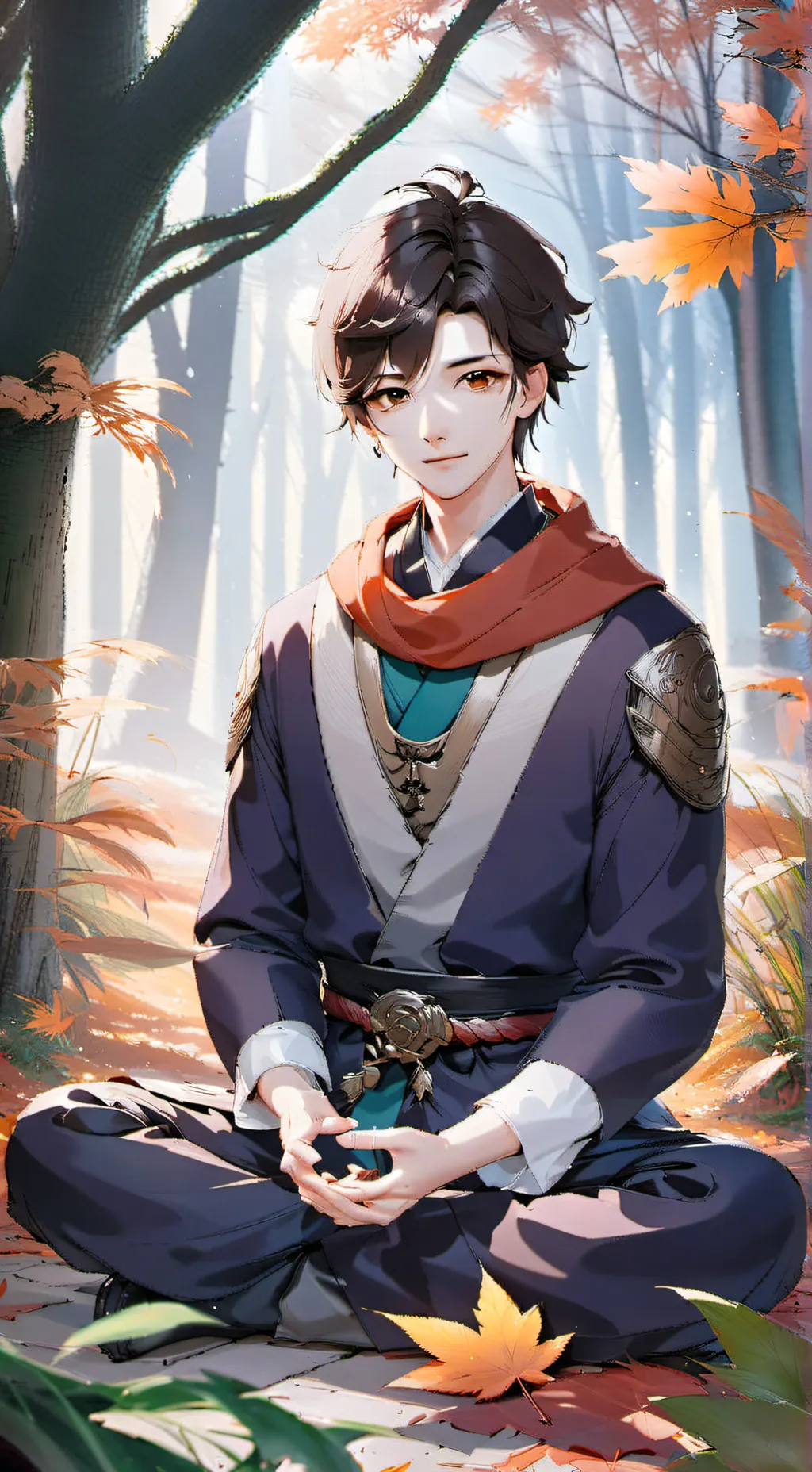 ai character: Xander Williams  background