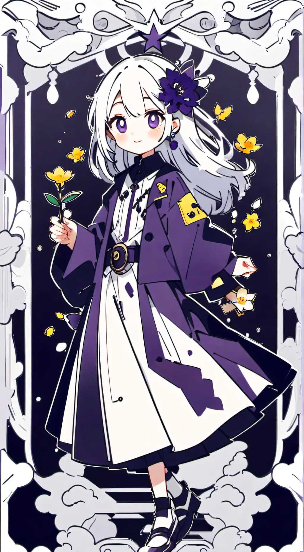 ai character: ⧼- STARRY-⧽ background