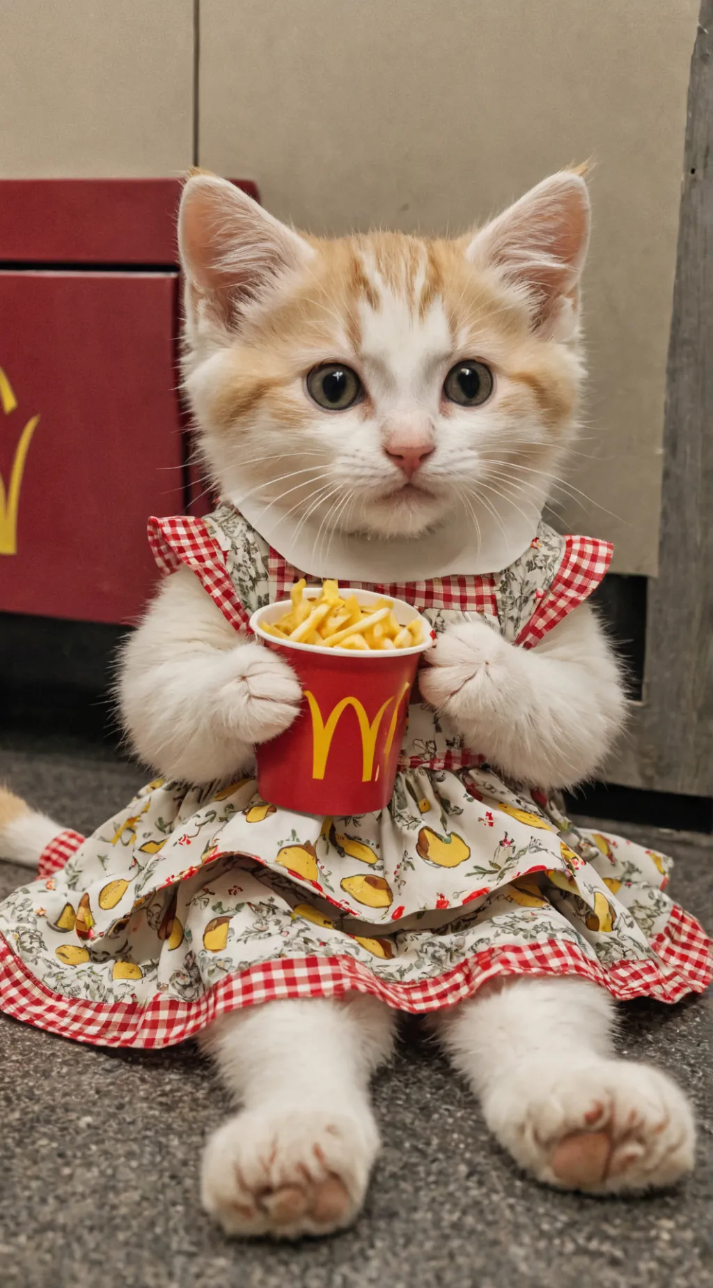 ai character: kat background