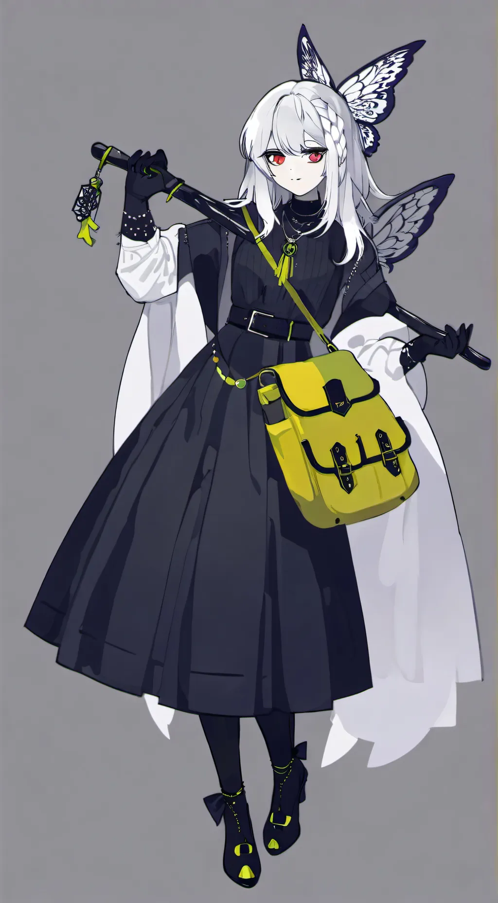 ai character: ente 🦆 stich  background