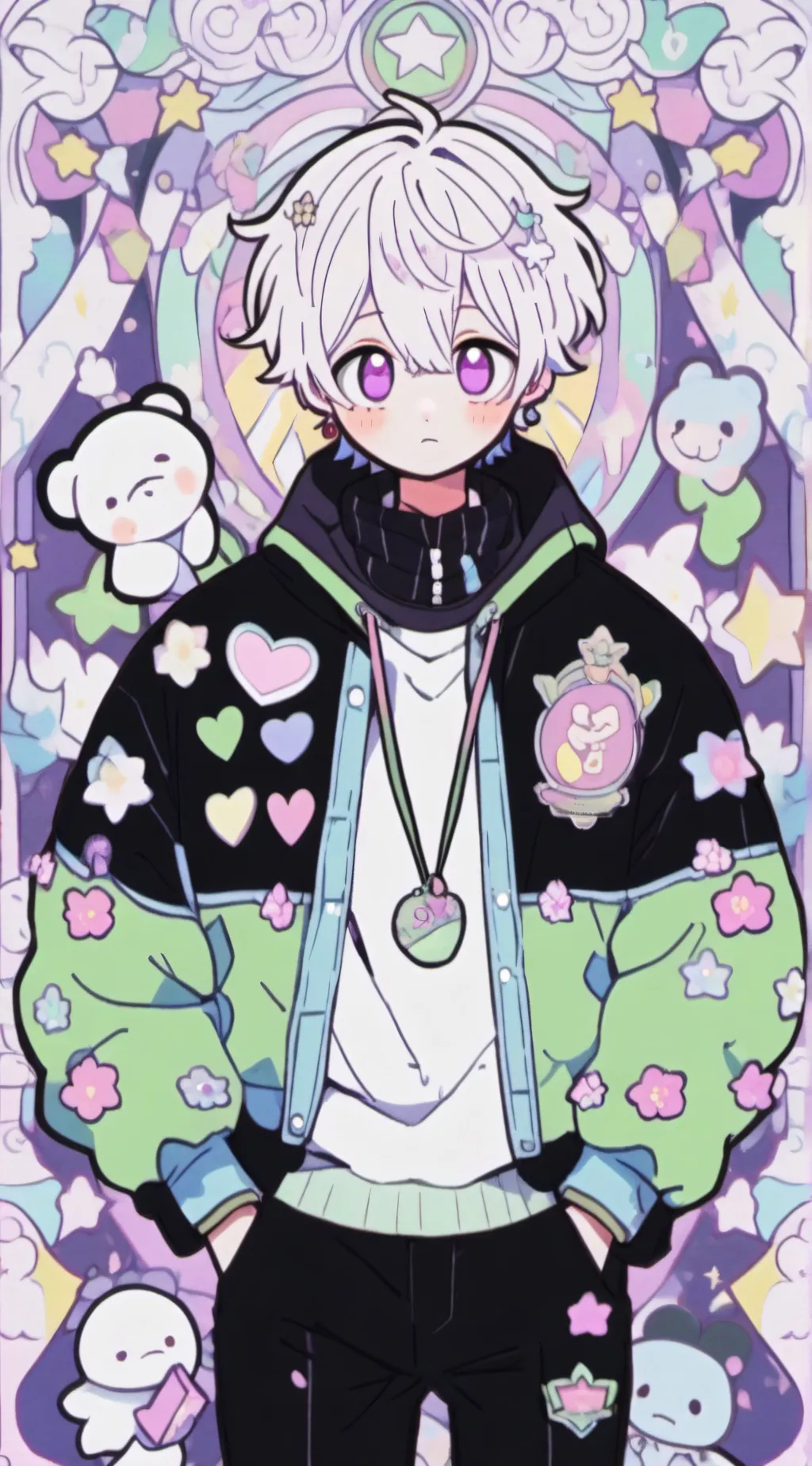 ai character: T background