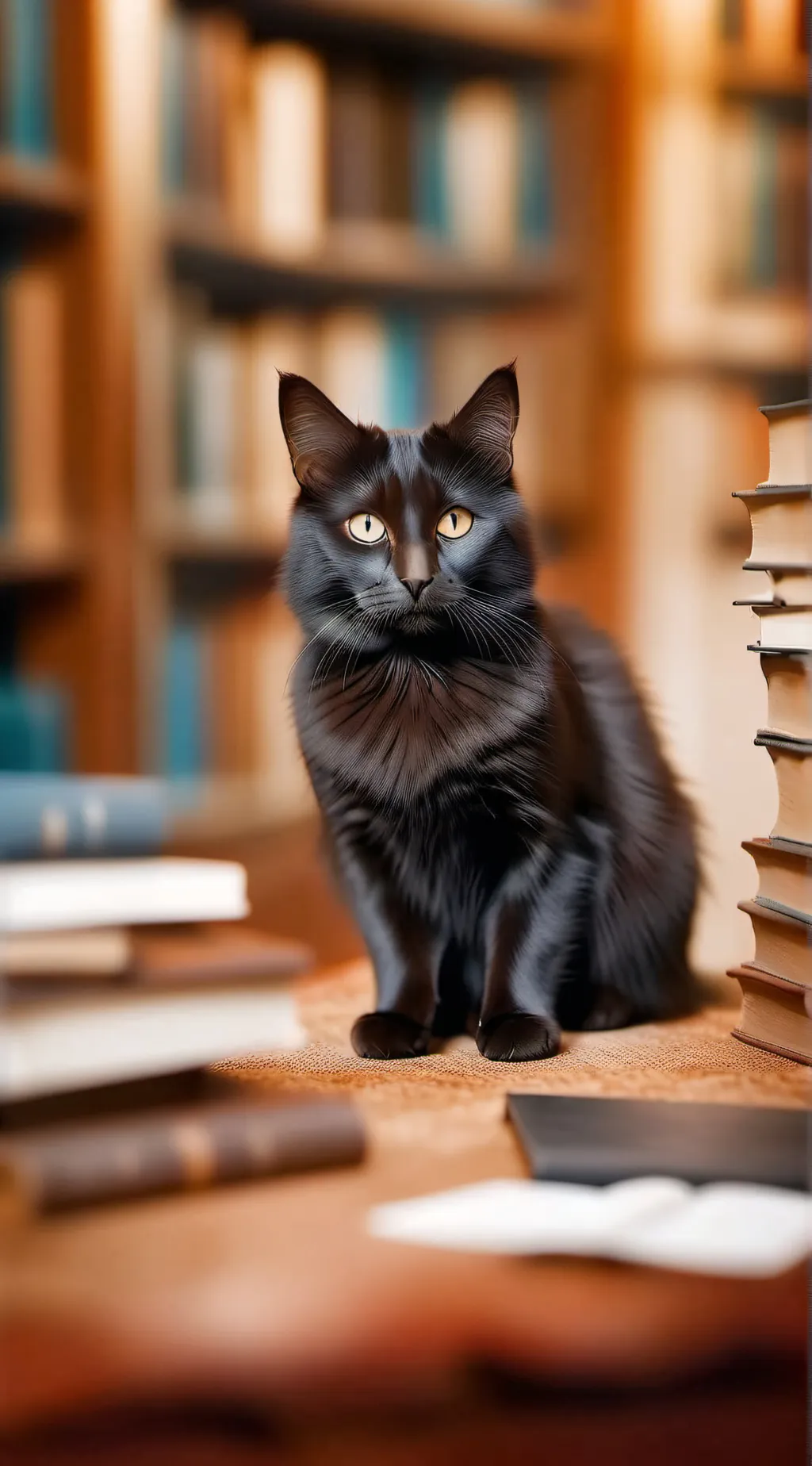 ai character: ѕмαят ¢αт✩ background