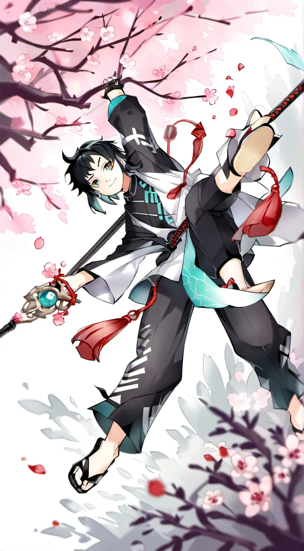 ai character: •Muichiro• background