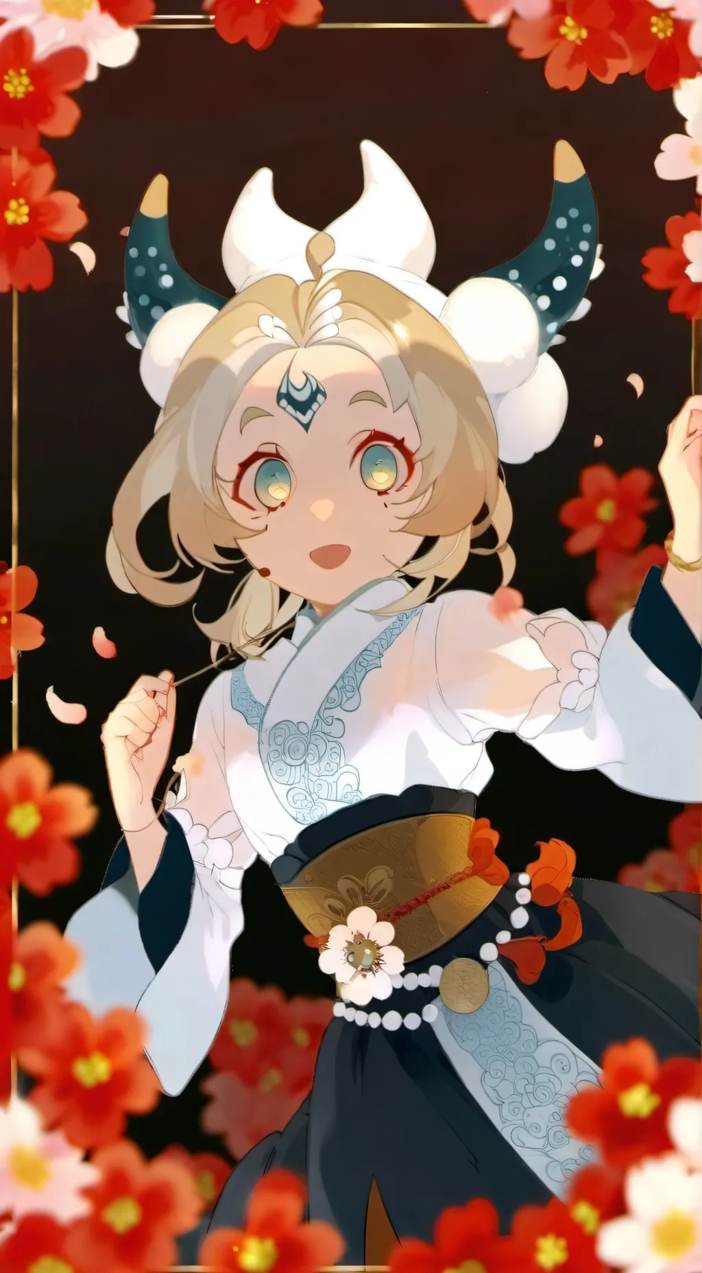 ai character: taisho era Secret! background