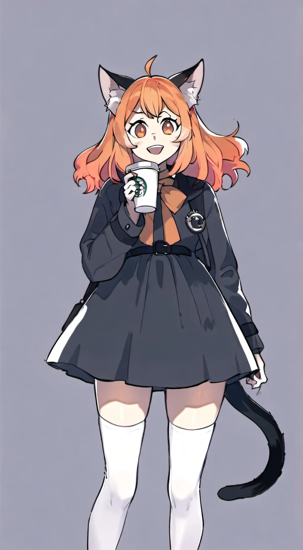 ai character: Catfeine  background