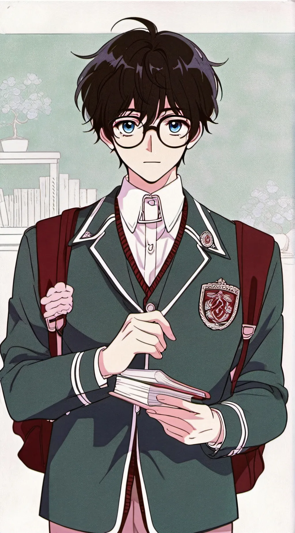 ai character: -°•|LUCAS|•°- background