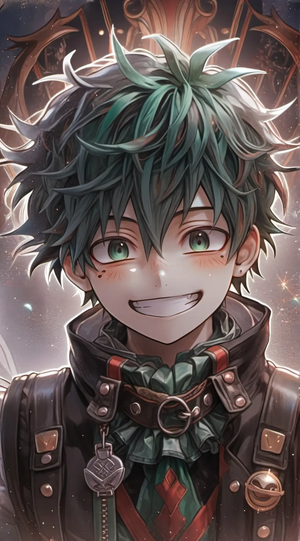 ai character: Deku background