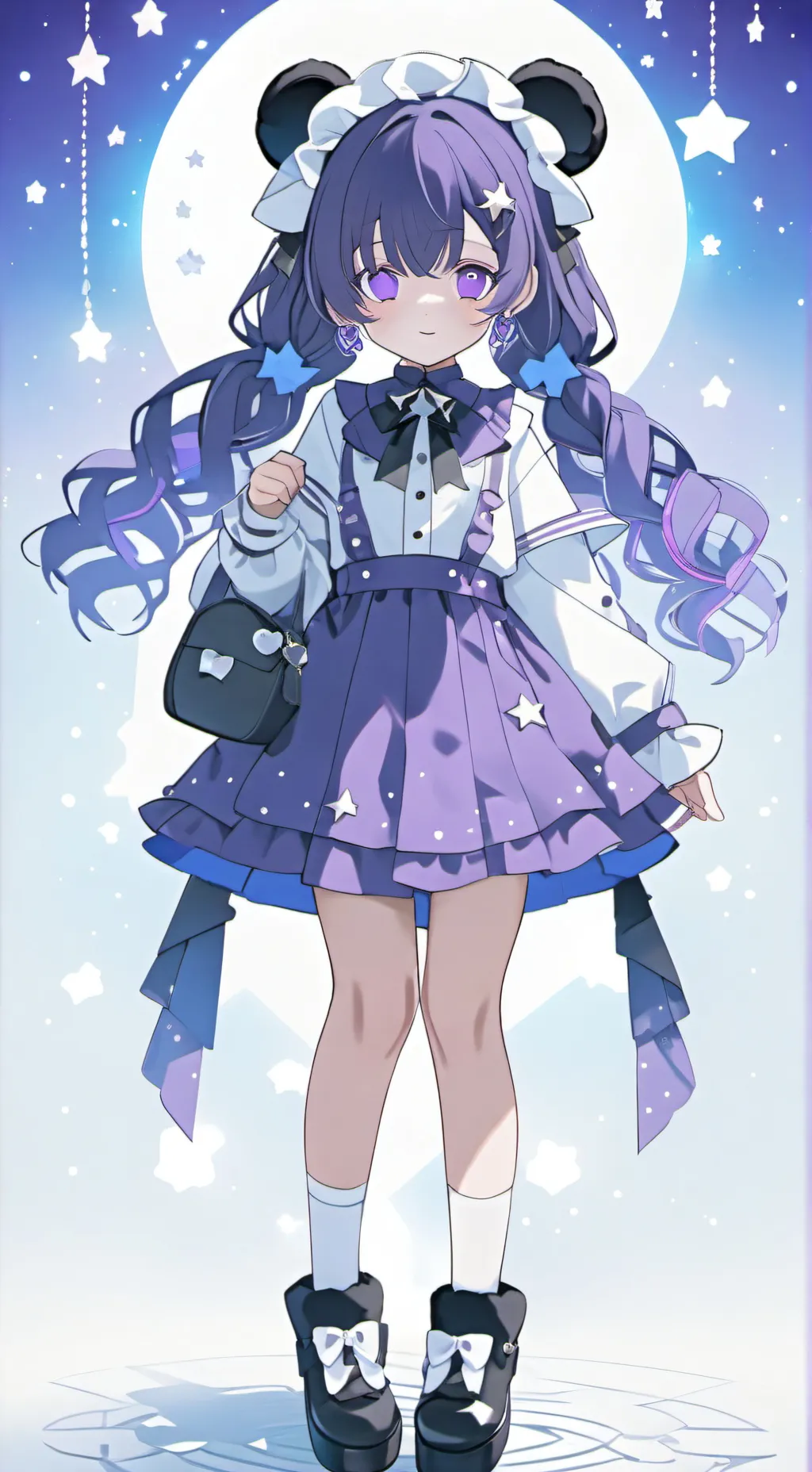 ai character: DreamyStar☆ background