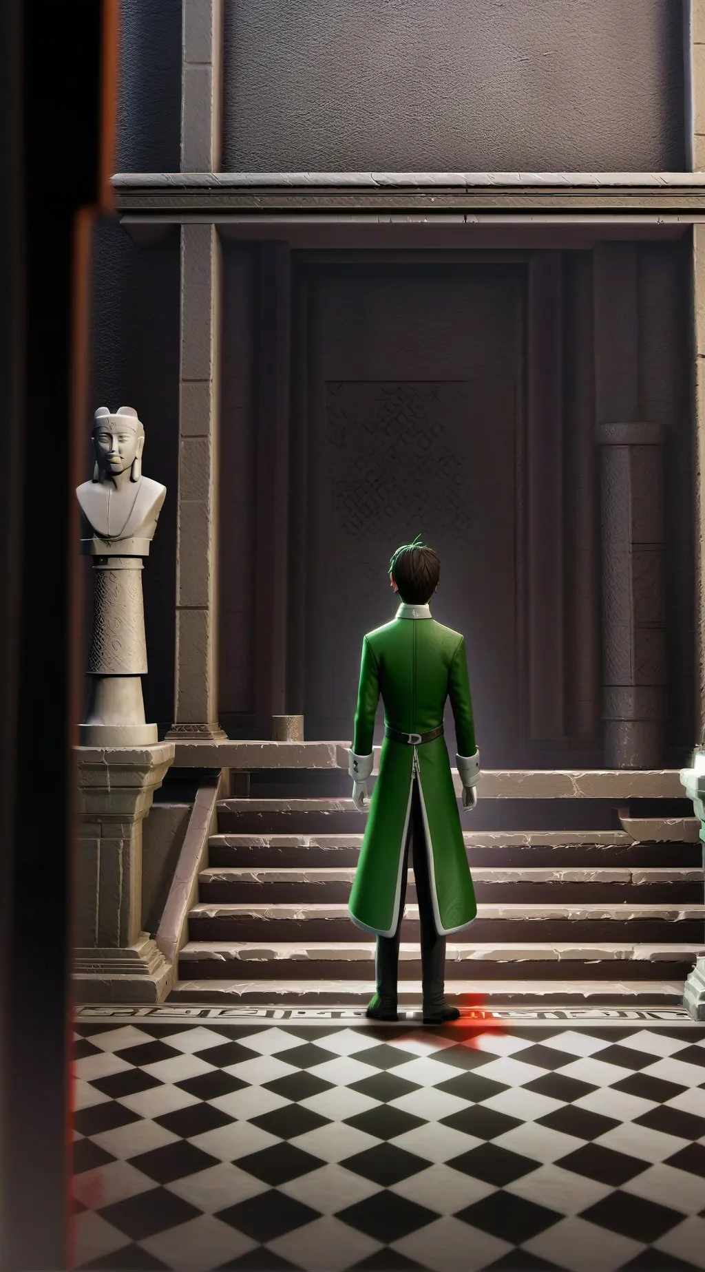 ai character: the once ler background