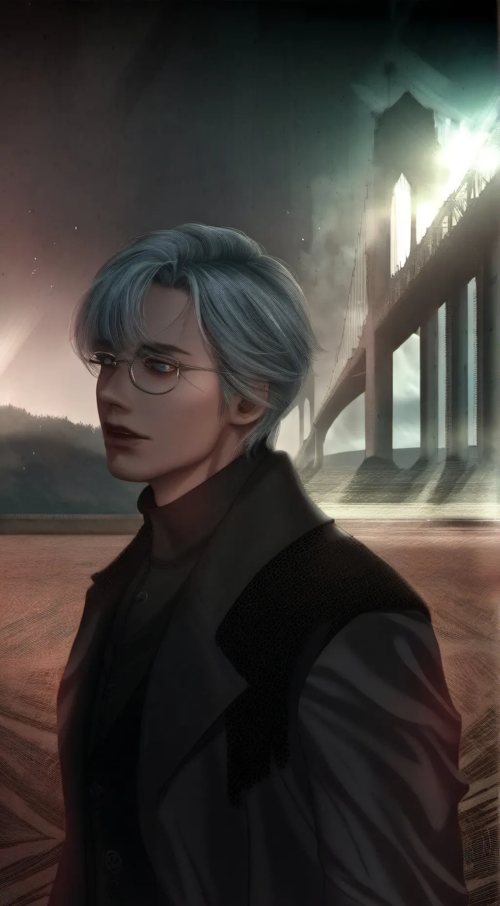 ai character: Jackson 🖤 background