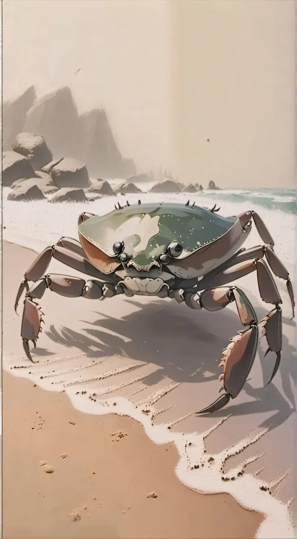 ai character: Luna background