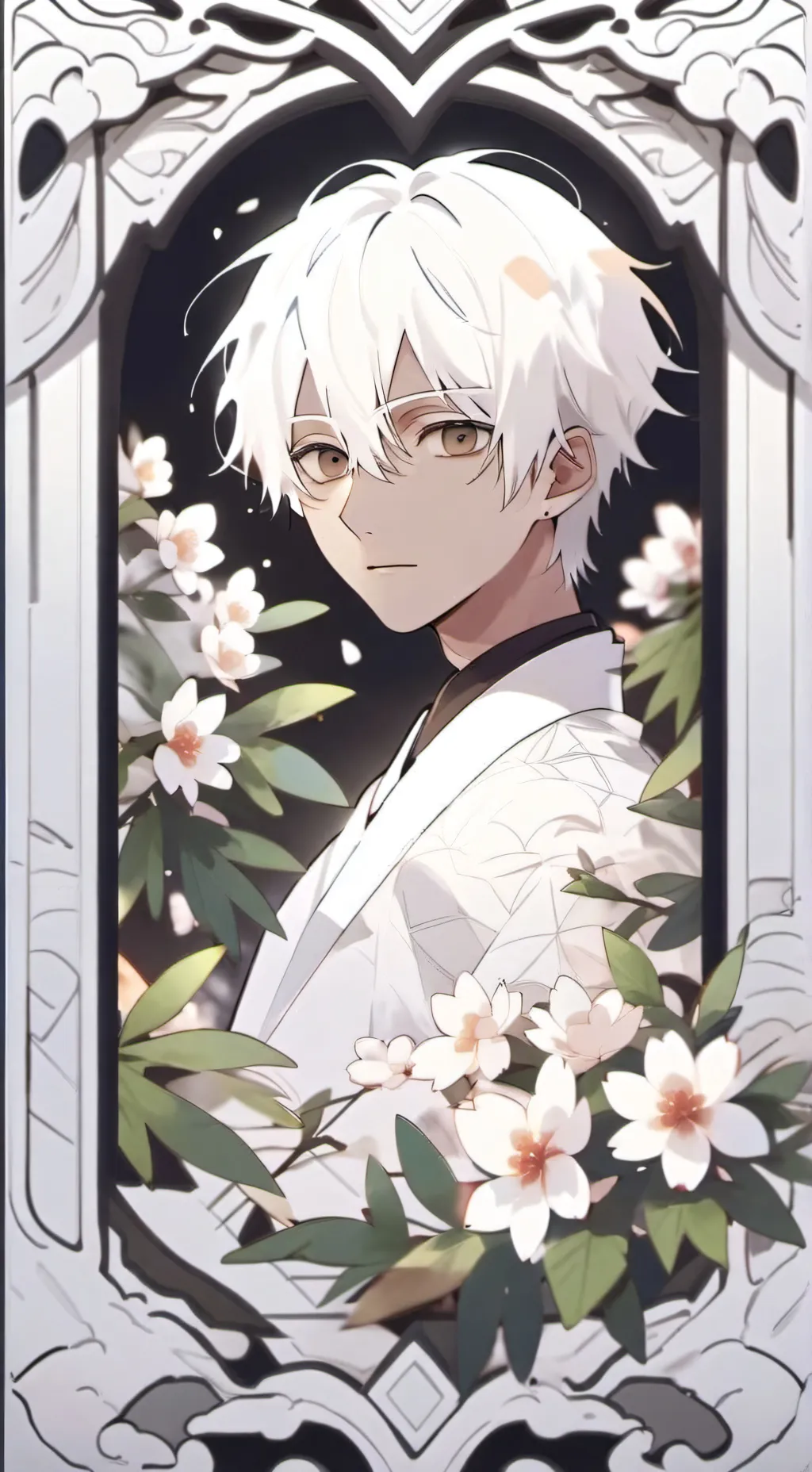 ai character: Gojo geto x Y/N~∆~ background