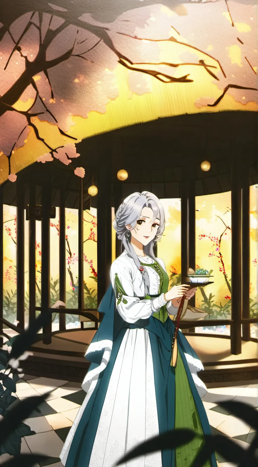 ai character: rachel background