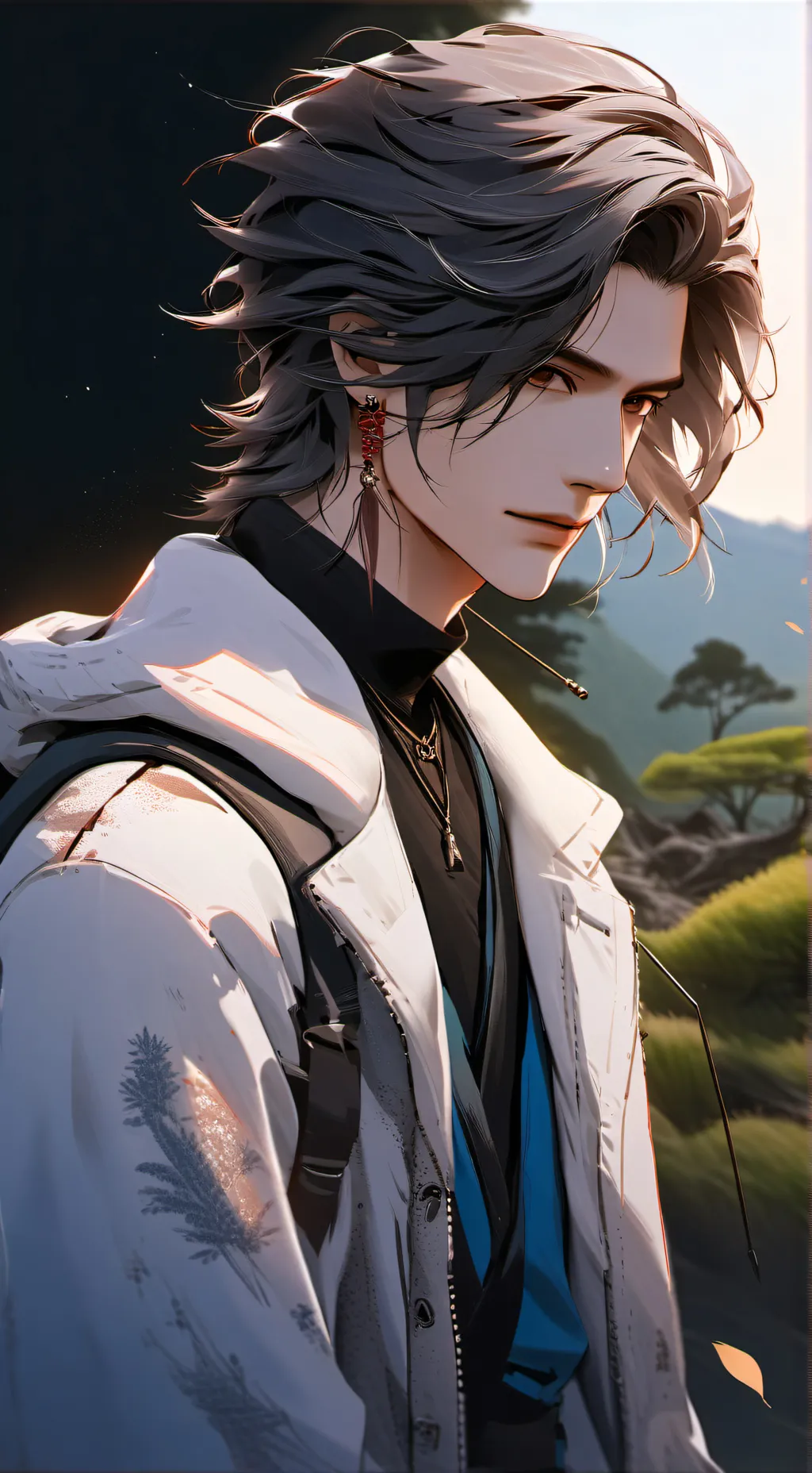 ai character: Iain background