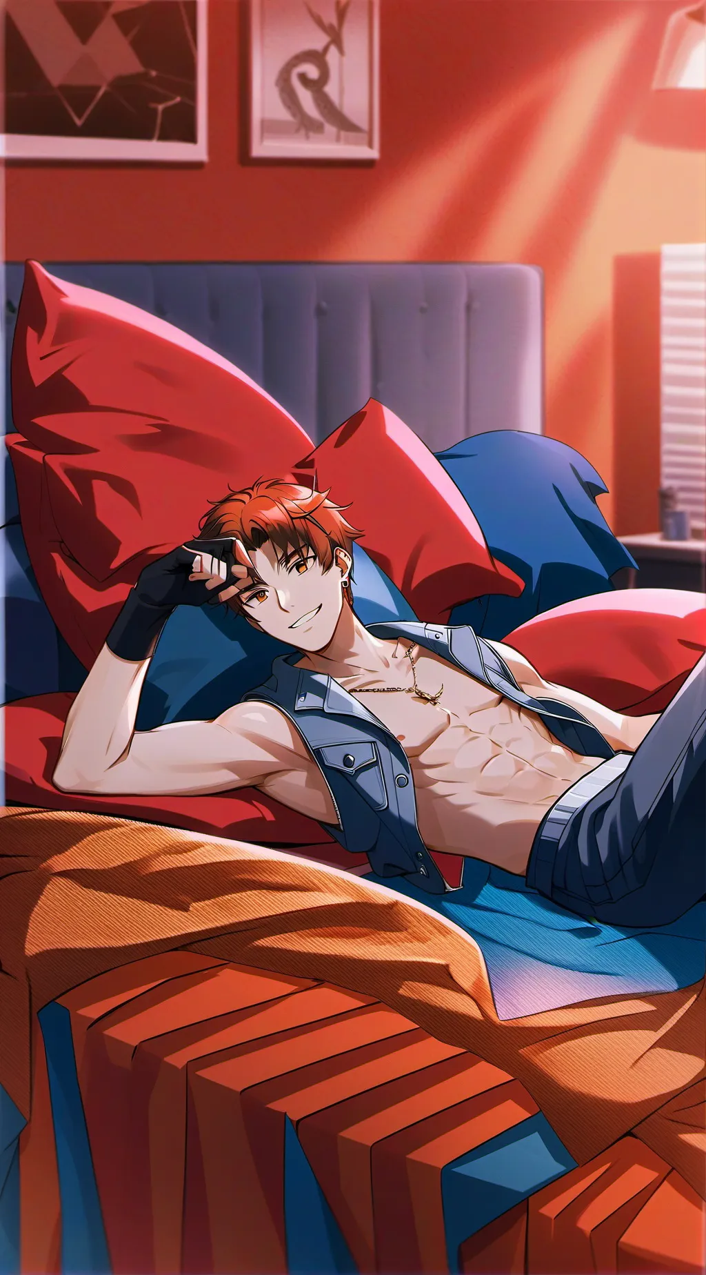 ai character: Ash background