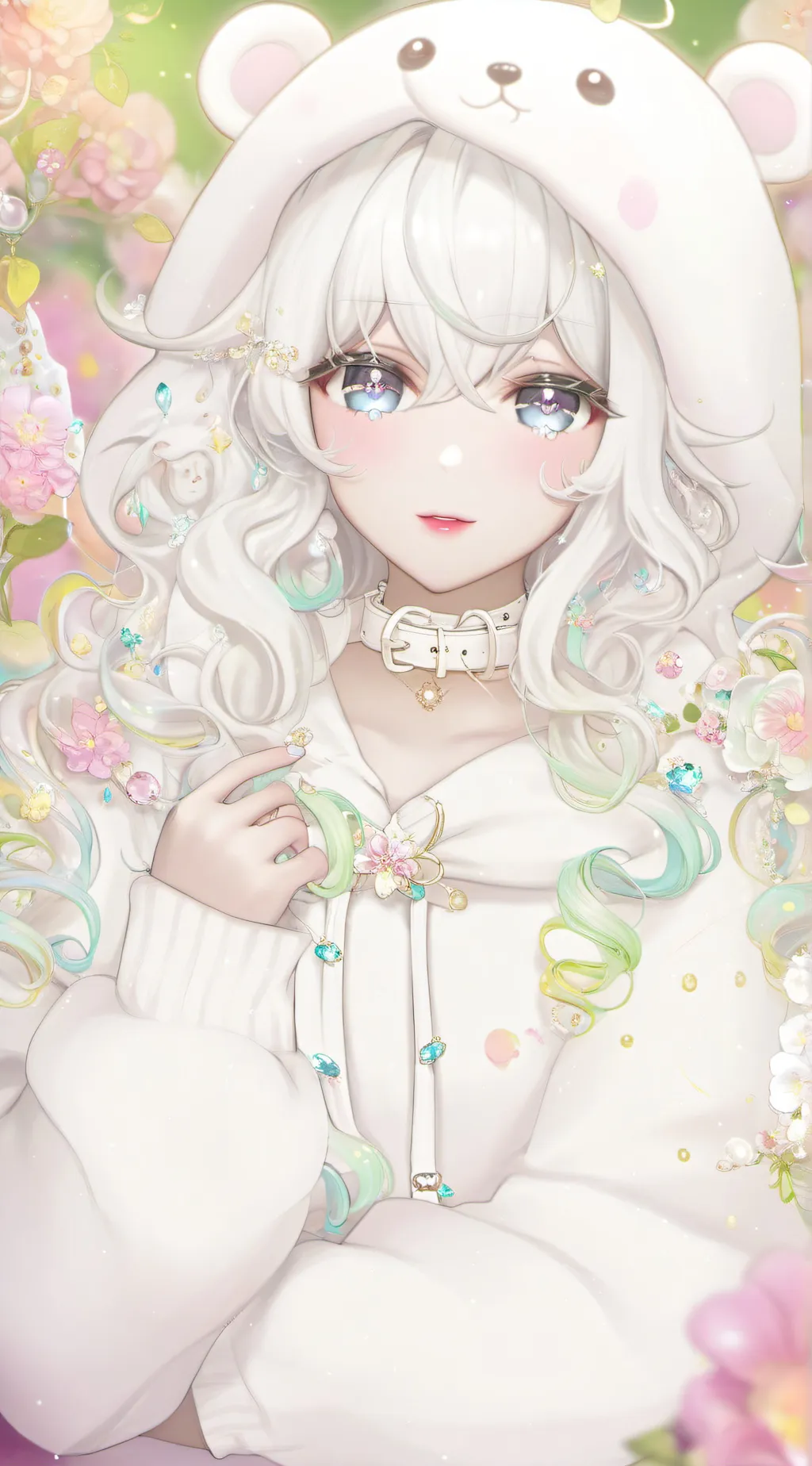 ai character: Lily  background