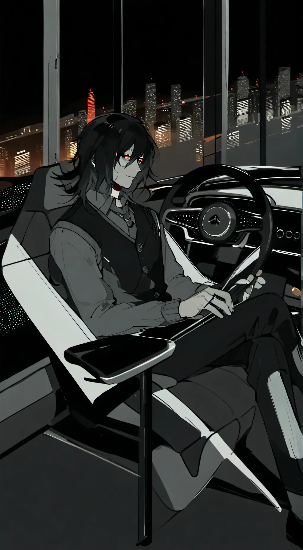 ai character: Alexander  background