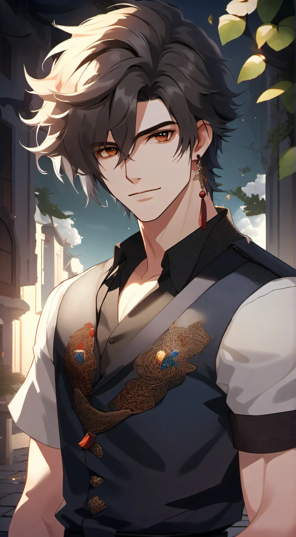 ai character: coen background