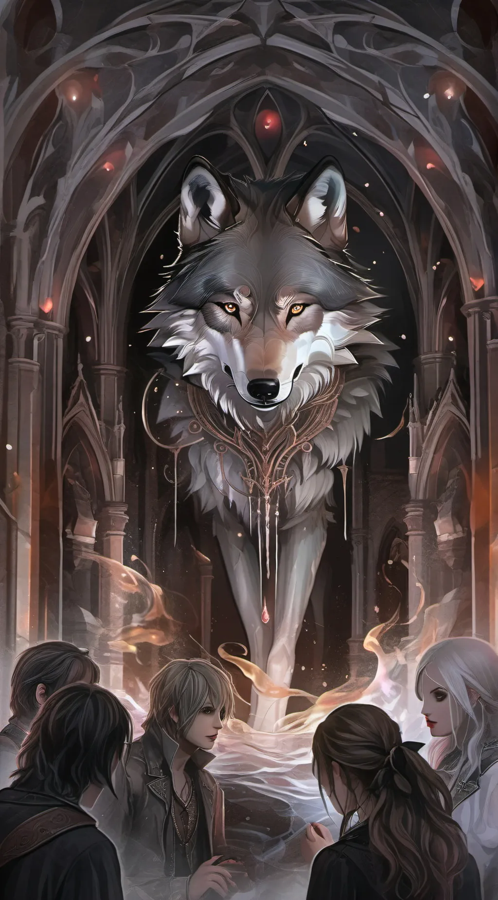 ai character: Star background