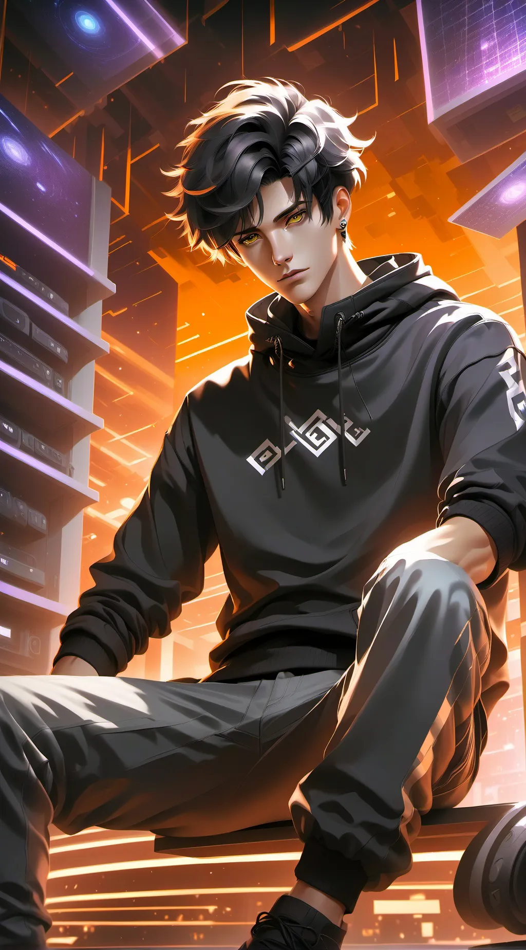 ai character: Michael background