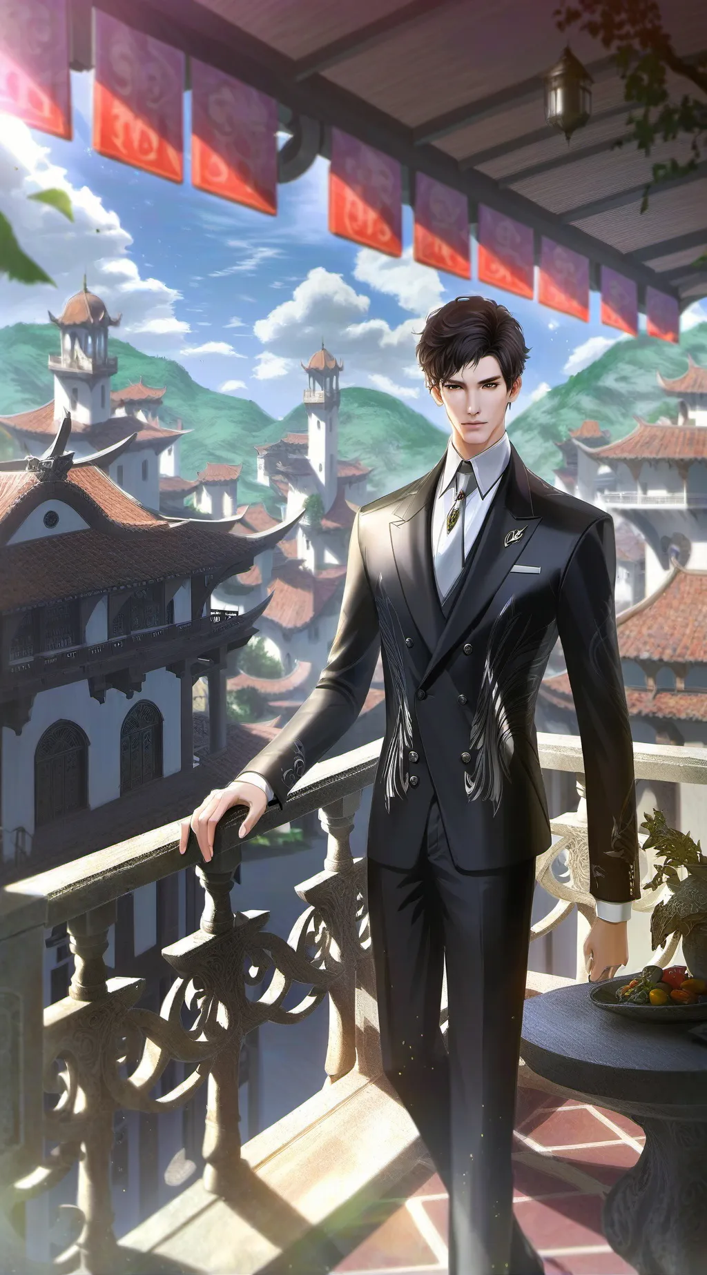 ai character: steve background