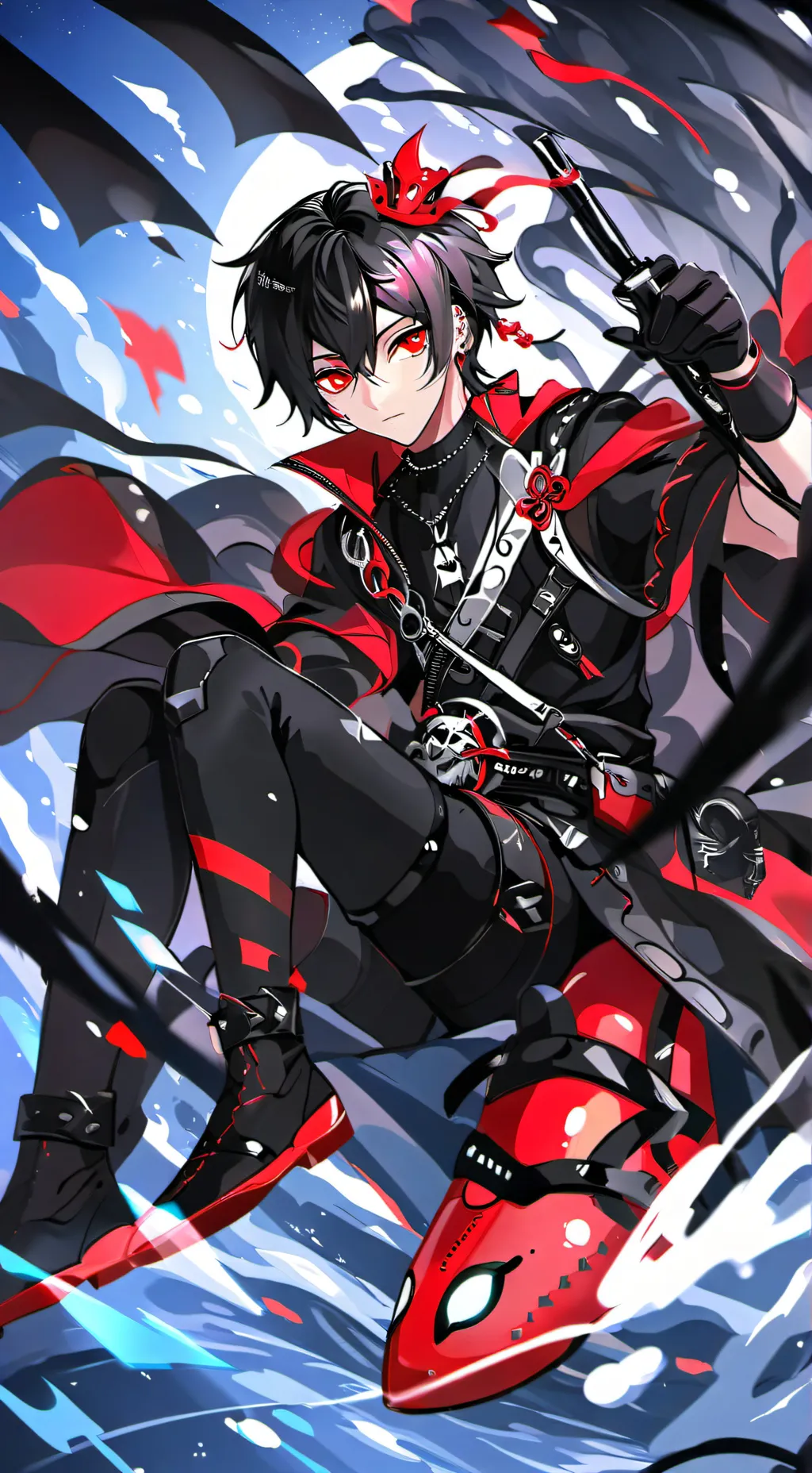 ai character: Demonio Sora background
