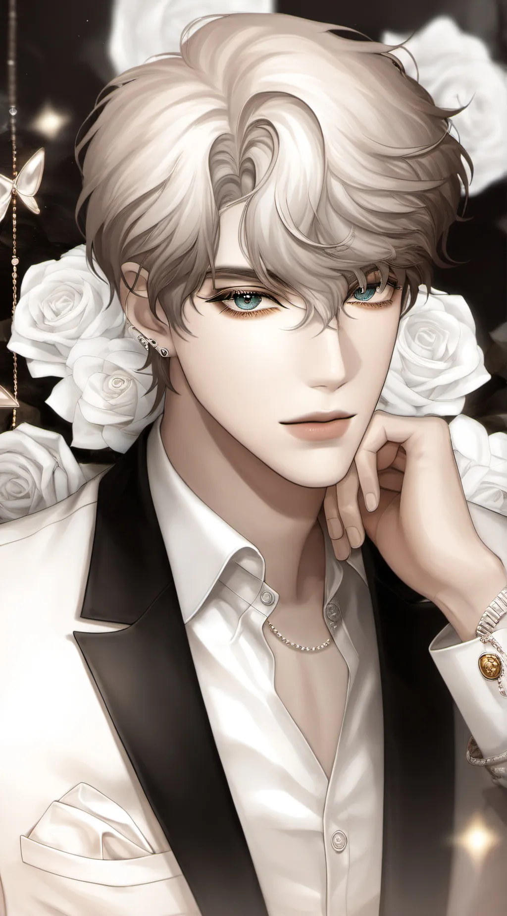 ai character: Collin Martin  background