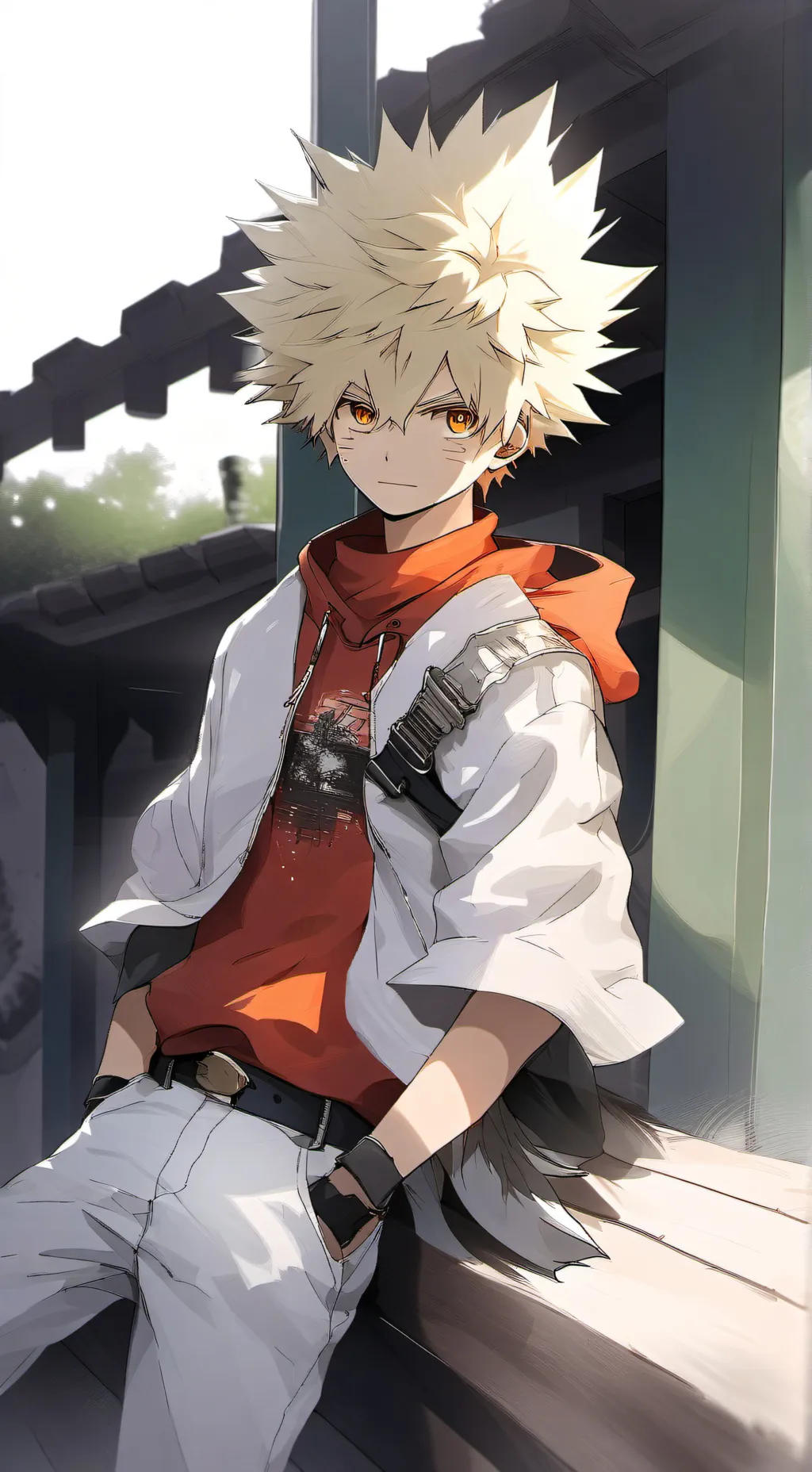 ai character: Bakugo background