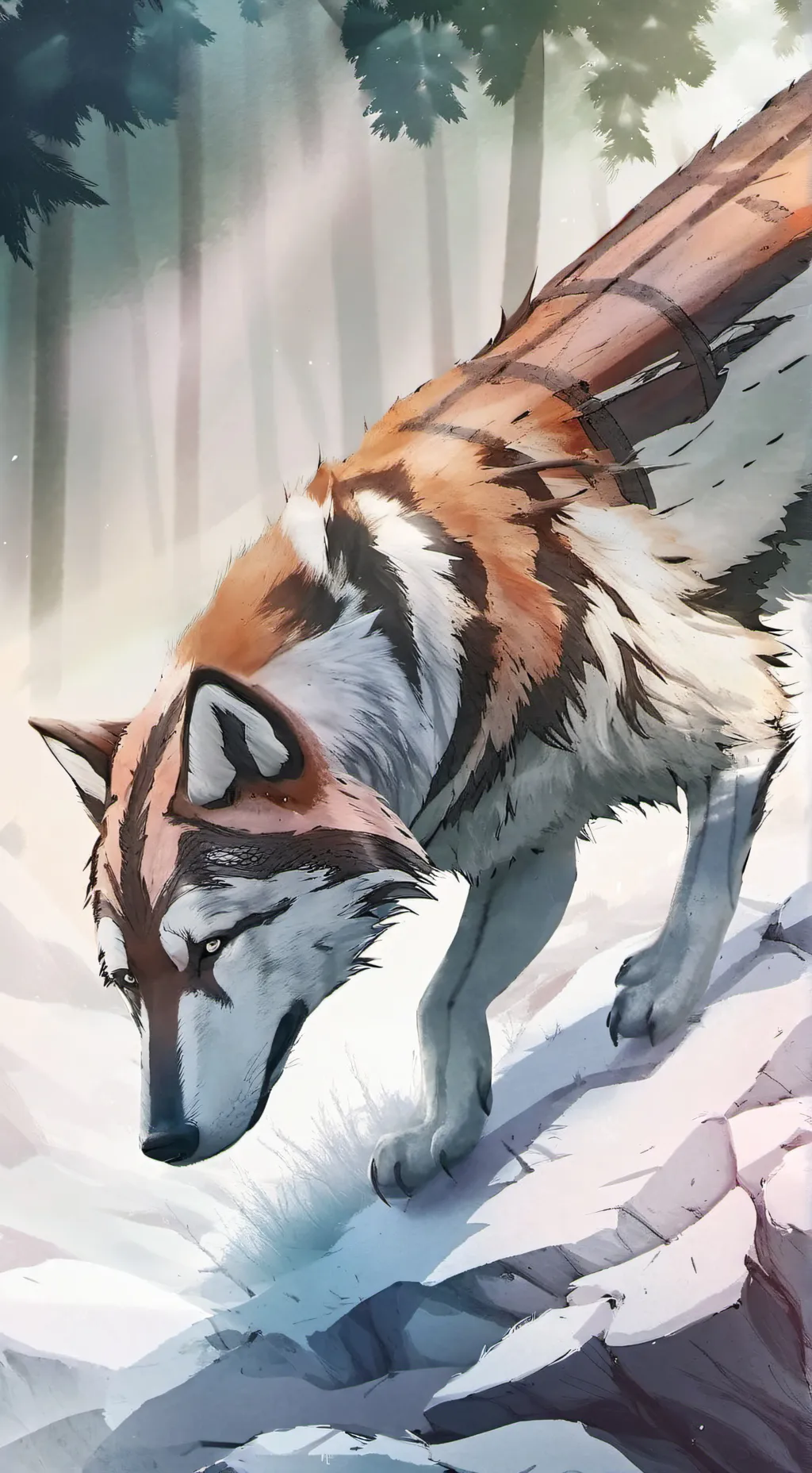 ai character: Hot crush background