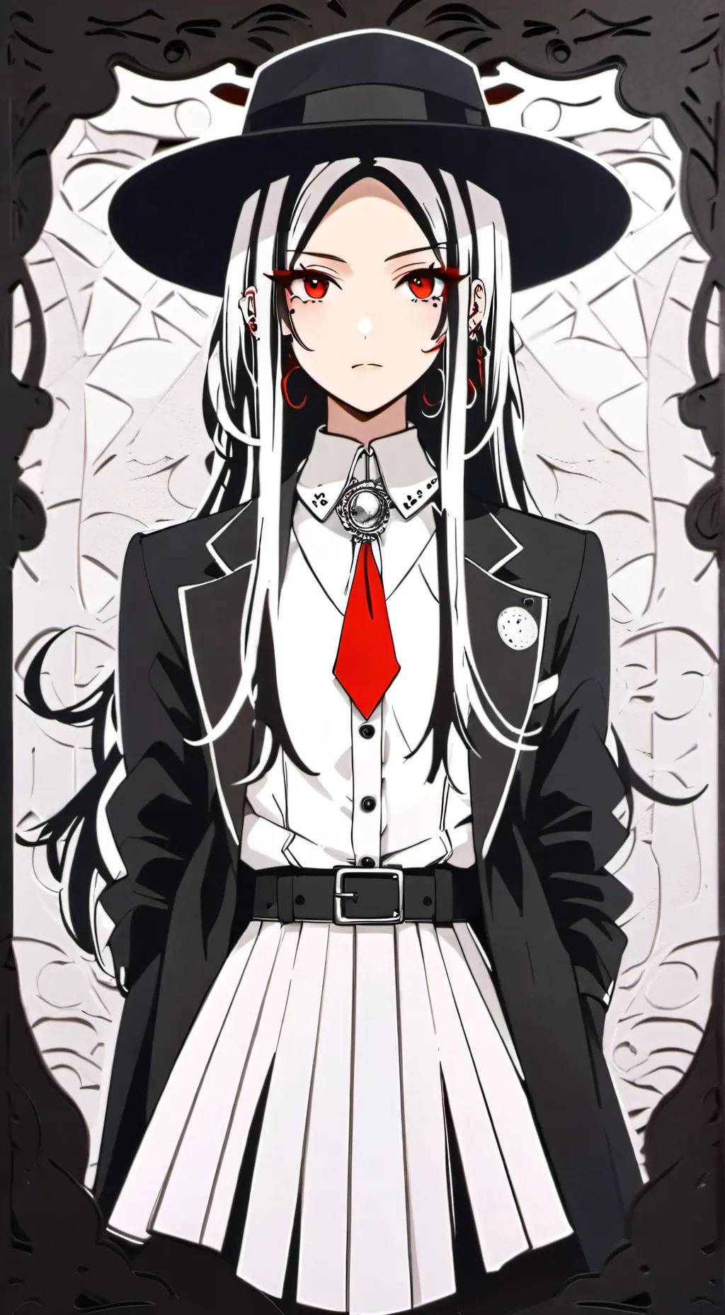 ai character: Crescent (oc) background