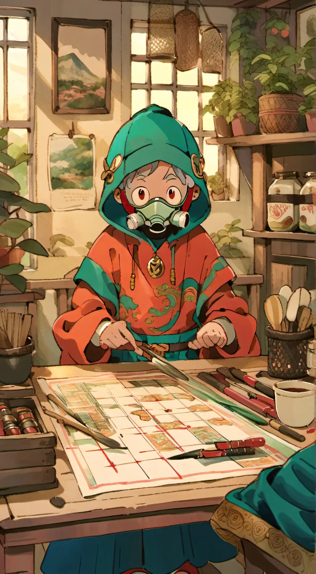 ai character: Dogday x Catnap background