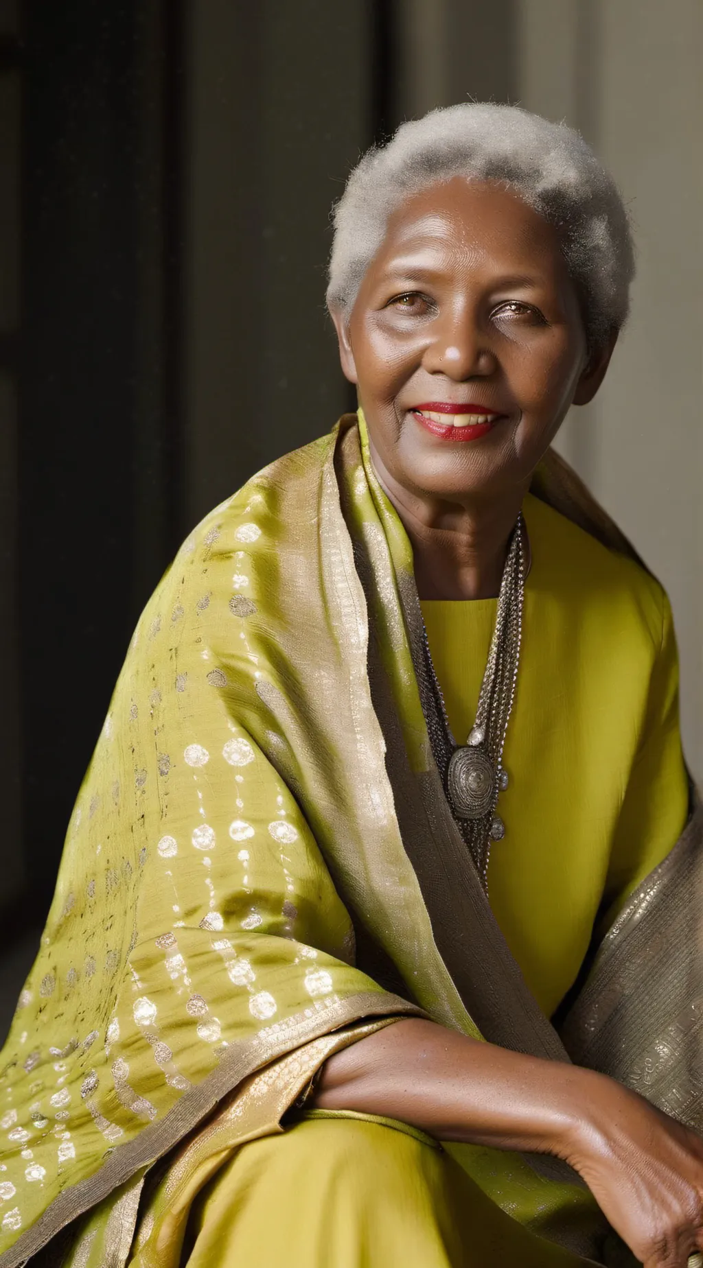 ai character: 👵🏿🌹Mama Sherry 🌹👵🏿 background